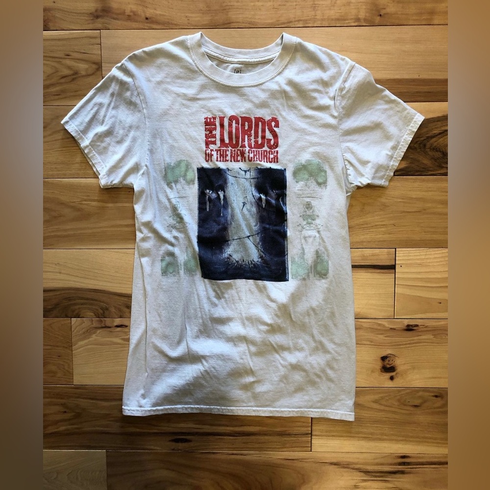 The Lords of the new Church - white tee - size small